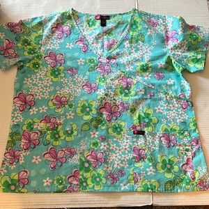 Actual scrub top.           1203